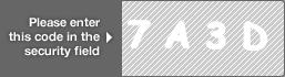 captcha code for visual authentication  number 7 letter A number 3 letter D
